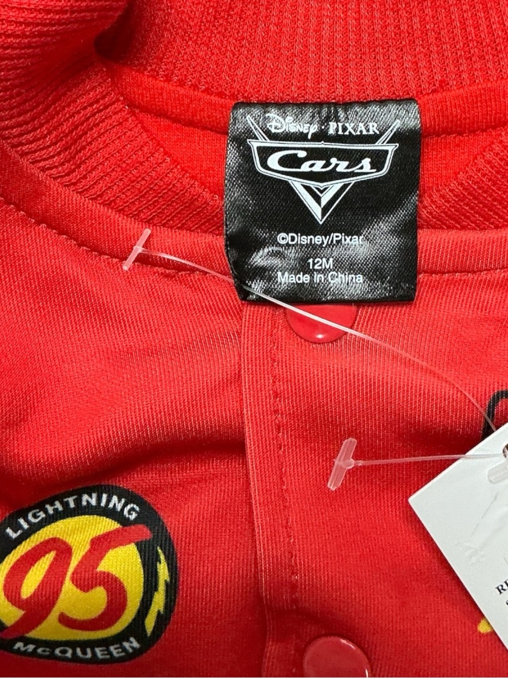 Disney Pixar - Cars Rust-eze Red & Black Baby Jacket - Picture 2 of 4